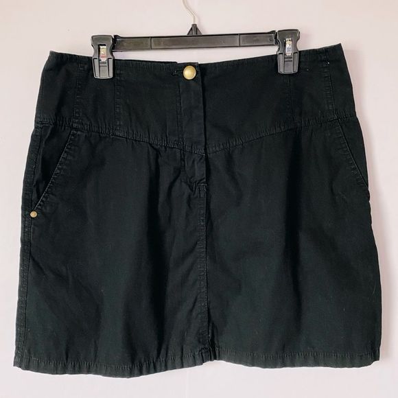 H&M Black A Line Mini Skirt with Pockets - Picture 6 of 6